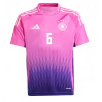 Camiseta Alemania Joshua Kimmich #6 Segunda Equipación Replica Eurocopa 2024 mangas cortas
